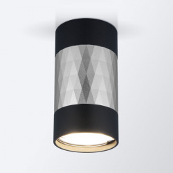 Накладной светильник Elektrostandard DLN110 GU10 черный/серебро Mizar