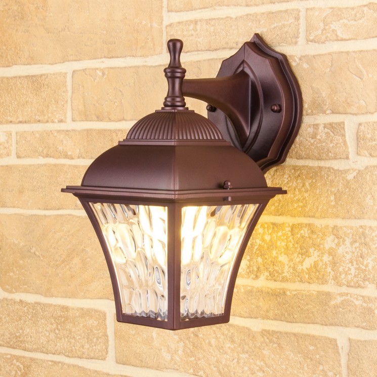 Уличный светильник Elektrostandard Apus D шоколад GL 1009D