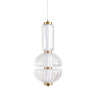 Подвес Lumion 8325/28L LEDIO LED 13W 4000K 220V TAISHA бронза/прозрачный, металл/стекло