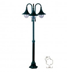 Светильник уличный ArteLamp A1086PA-3BG