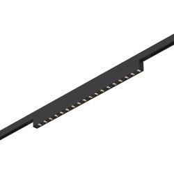 Магнитный трековый светильник SUPER5 ST Luce  Черный LED 1*15W 4000K 640Lm Ra>90 IP20 L292xW10xH18 24V    ST666.446.15