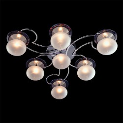 Потолочный светильник  Eurosvet Point 4998/7 хром/синий+ красный+фиолетовый