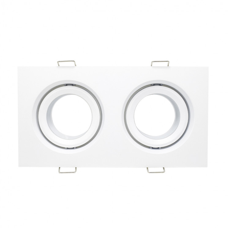 Светильник встраиваемый ST Luce Белый GU10 2*50W IP65 L180xW90xH40 220V Без ламп      ST255.528.02