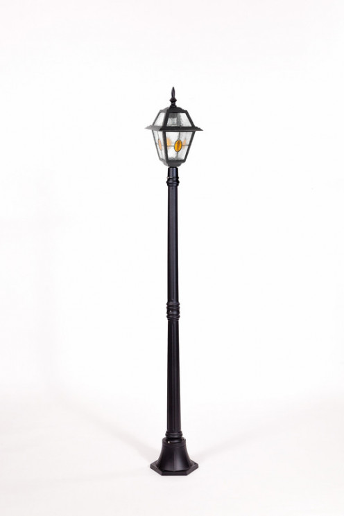Уличный фонарный столб YAOHUALUX 91108 lgY Bl FARO lead GLASS