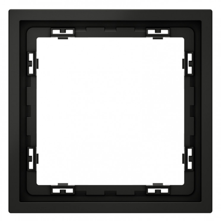 Рамка 1 пост VOLTUM VLS100108 черный