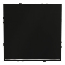 Выключатель одноклавишный VOLTUM VLS010208 черный