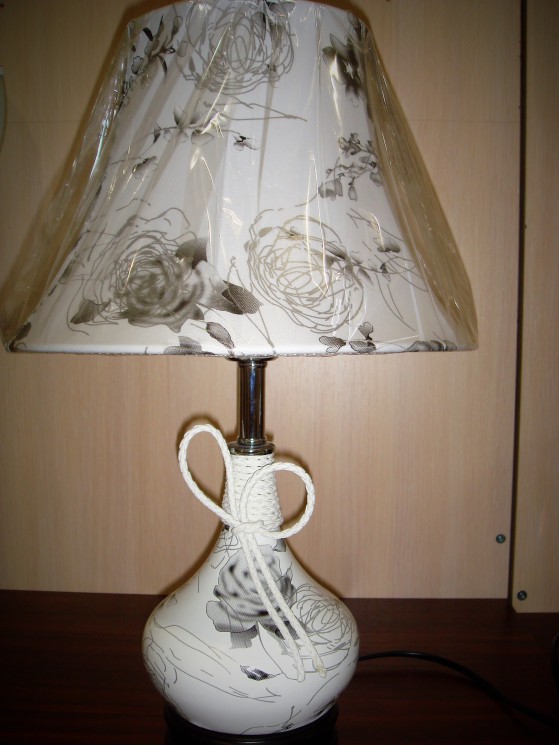 Настольная лампа 2232/MT Sneha, керамика/ткань(Ск)