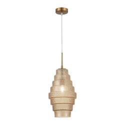 Подвес ST-Luce Латунь/Коньячный E27 1*40W REXITE SL1001.203.01