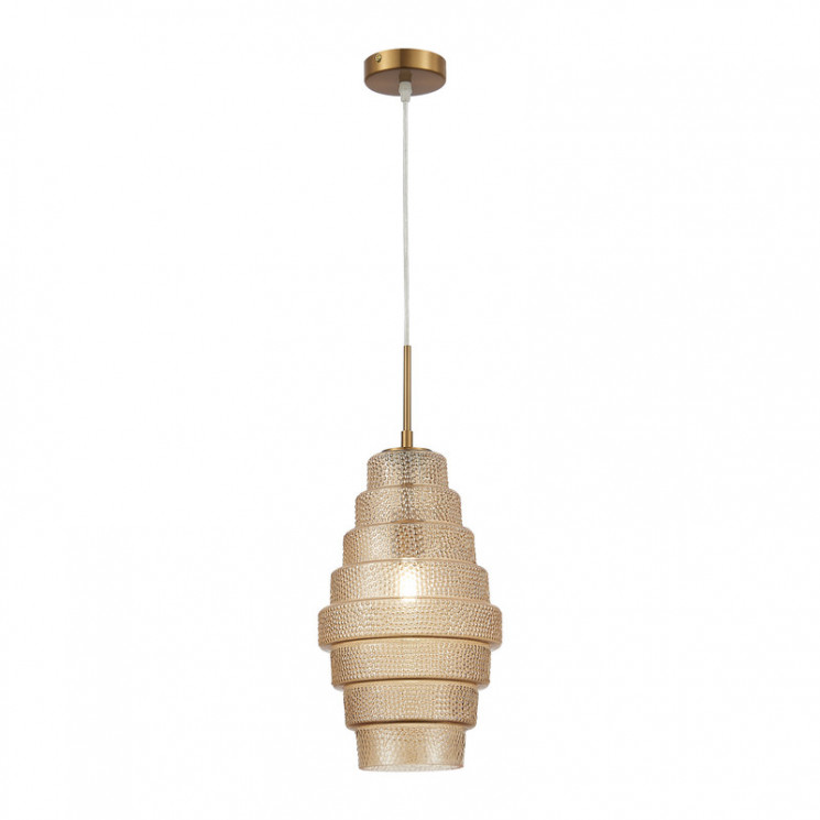 Подвес ST-Luce Латунь/Коньячный E27 1*40W REXITE SL1001.203.01
