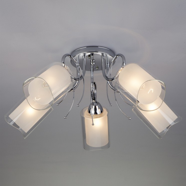 Потолочный светильник Eurosvet 30122/5 хром Renee