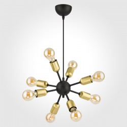 Люстра подвесная TK Lighting 1468 Estrella Black