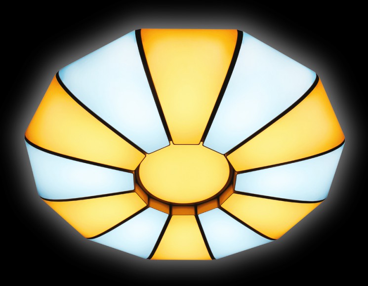 Управляемый светодиодный светильник Ambrella light ORBITAL PARUS  FP2312 WH 210W D740