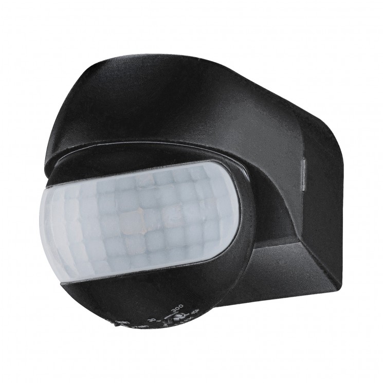 Инфракрасный датчик движения Elektrostandard SNS-M-10 12m 1,8-2,5m 800W IP44 180 Черный