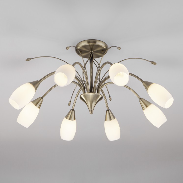 Потолочный светильник  Eurosvet Ginevra 30280/8 античная бронза