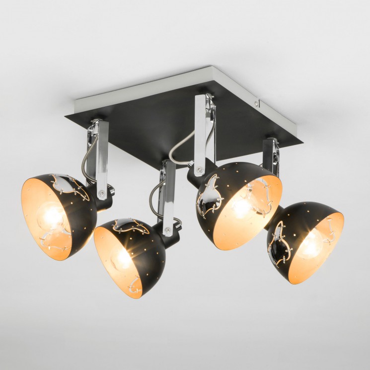 Потолочный светильник  Eurosvet Grunge 20069/4 черный