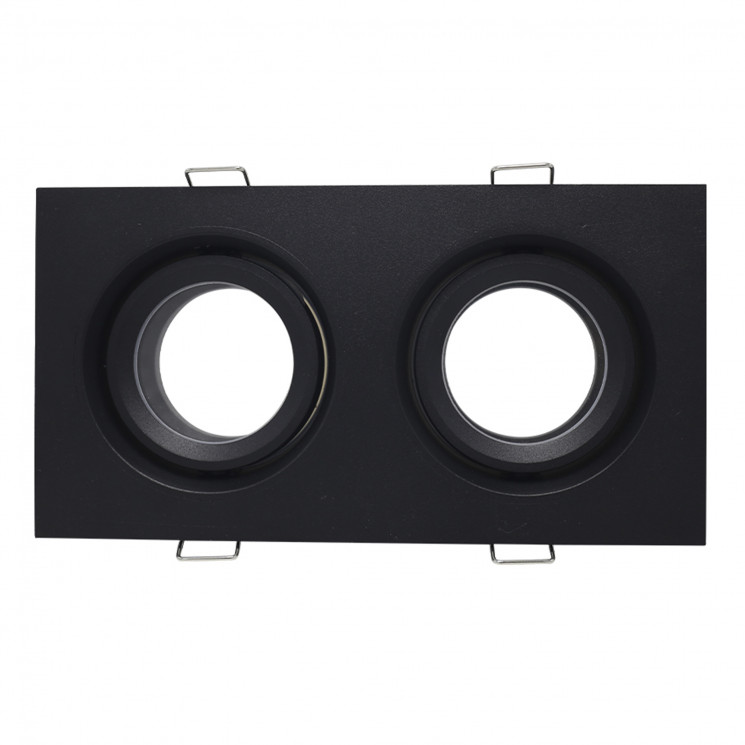 Светильник встраиваемый ST Luce Черный GU10 2*50W IP65 L180xW90xH40 220V Без ламп      ST255.428.02