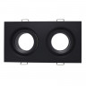 Светильник встраиваемый ST Luce Черный GU10 2*50W IP65 L180xW90xH40 220V Без ламп      ST255.428.02