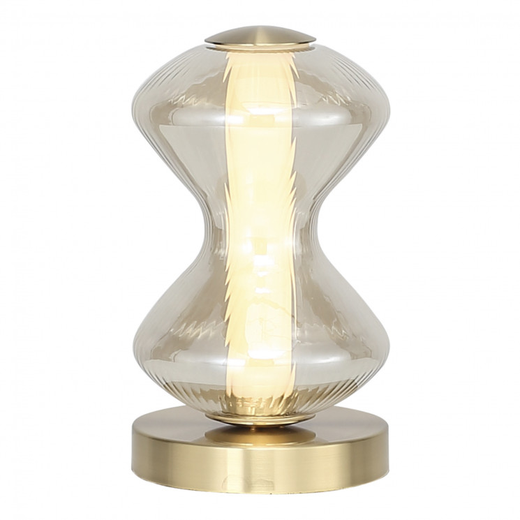 Прикроватная лампа ST Luce золото/коньячный LED 1*6W 3000K         SL6136.204.01
