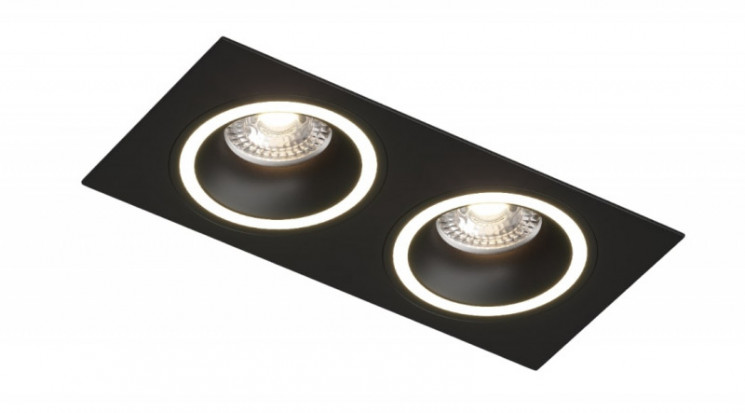 Встраиваемый светильник Denkirs DK2062-BK DK2060