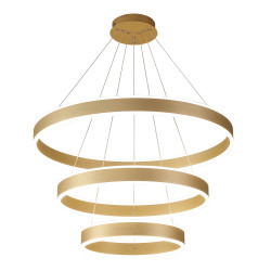 Люстра Crystal Lux MUCHOS SP158W LED D400+600+800 GOLD