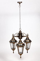 Подвесной уличный светильник YAOHUALUX 79750S/3 Gb MUNICH 2S