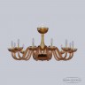 Хрустальная люстра 1310/12/360 G Am/Amber/M-1G Bohemia Ivele Crystal