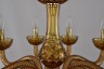 Хрустальная люстра 1310/12/360 G Am/Amber/M-1G Bohemia Ivele Crystal