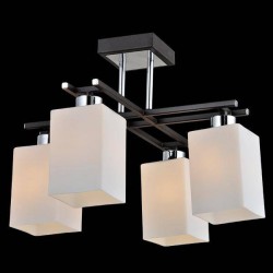 Люстра Eurosvet 70018/4 хром/венге