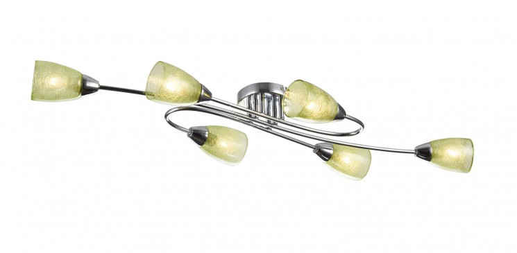 Люстра Freya FR5104-CL-06-GN Flash