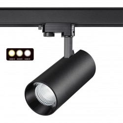 Трехфазный трековый светодиодный светильник с переключ. цв.температуры NOVOTECH NAIL 358747