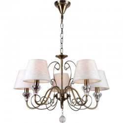 Люстра потолочная Stilfort 1004/05/05P Axini 5*E14*40W