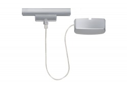 96831 ПИТАНИЕ ЭЛЕКТРОЭНЕРГИЕЙ ДЛЯ ШИННОЙ СИСТЕМЫ Paulmann U-RAIL 230V L&E MAX.1000W 230V, ХРОМ МАТОВЫЙ