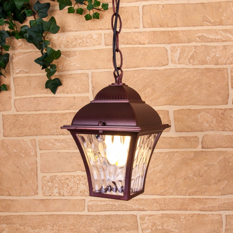 Уличный светильник Elektrostandard Apus H шоколад GL 1009H