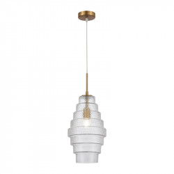 Подвес ST-Luce Латунь/Прозрачный E27 1*40W REXITE             SL1001.213.01