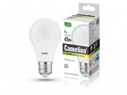 Лампа светодиодная Camelion LED9-A60/830/E27