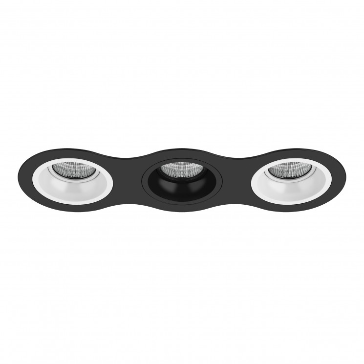 Комплект из светильников и рамки DOMINO  Lightstar D637060706