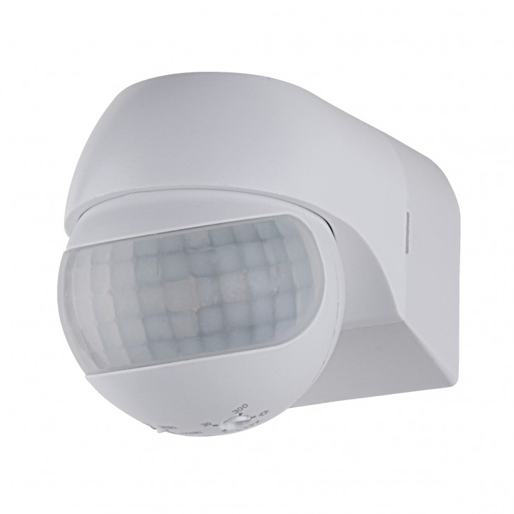 Инфракрасный датчик движения Elektrostandard SNS-M-10 12m 1,8-2,5m 800W IP44 180 Белый