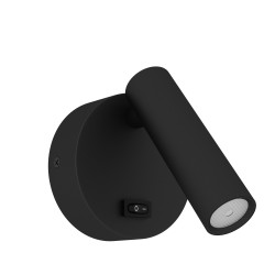 Светильник настенный ST Luce Черный/Черный LED 1*5W 3000K         ST161.401.05