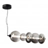 Светильник подвесной ST Luce Черный/Дымчато-Серый LED 1*40W 3000K         SL6119.413.40