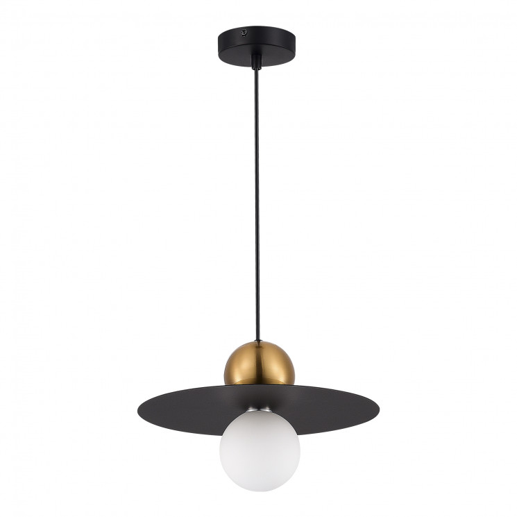 Светильник подвесной EVOLUCE Черный/Черный, Бронзовый G9 1*5W 4000K         SLE1257-433-01