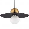 Светильник подвесной EVOLUCE Черный/Черный, Бронзовый G9 1*5W 4000K         SLE1257-433-01
