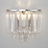 Бра Eurosvet 10121/2 хром/прозрачный хрусталь Strotskis (10105/2) Torreta