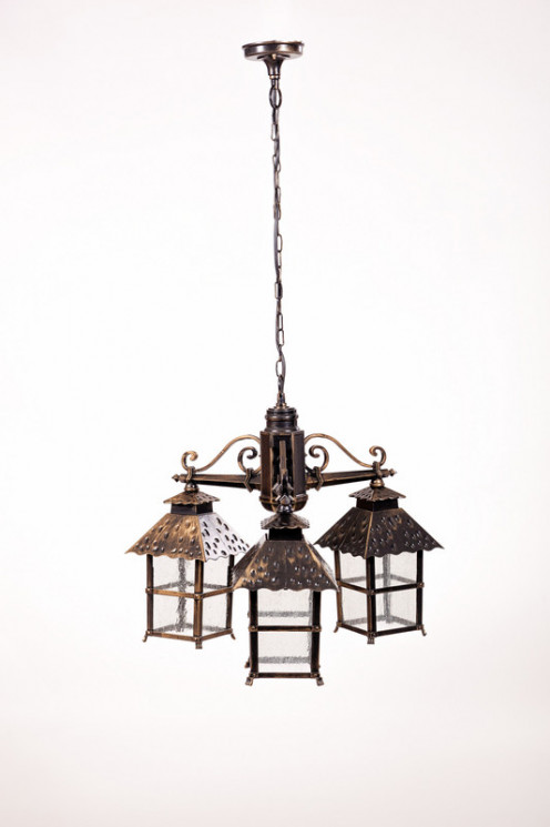 Подвесной уличный светильник YAOHUALUX 81470/3 Gb CAIOR 2