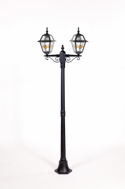 Уличный фонарный столб YAOHUALUX 91108A lgY Bl FARO lead GLASS