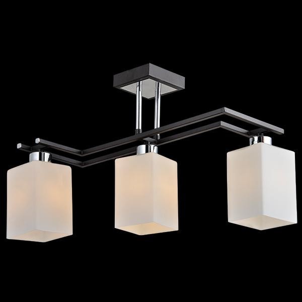 Люстра Eurosvet 70018/3 хром/венге