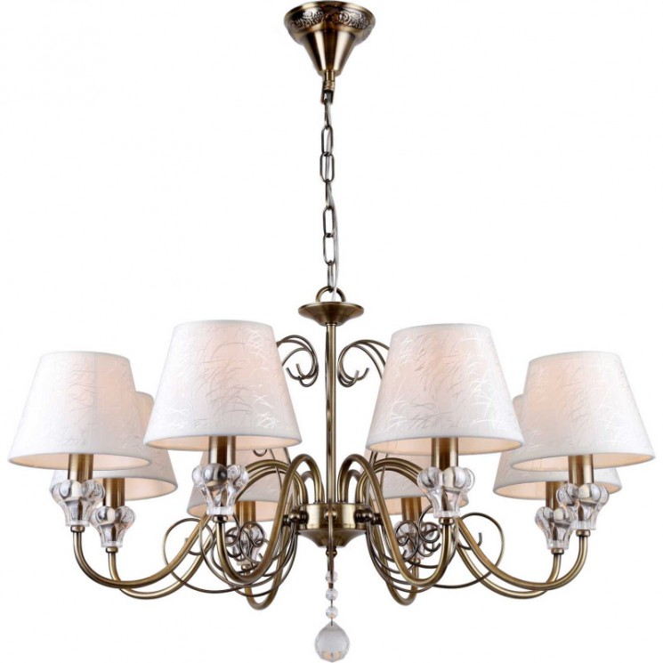 Люстра потолочная Stilfort 1004/05/08P Axini 8*E14*40W