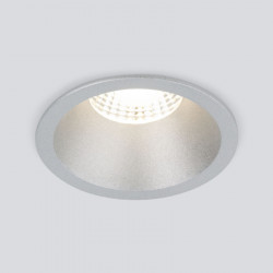 Встраиваемый светильник Elektrostandard 15266/LED 7W 4200K SL серебро Lin