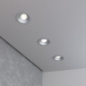 Встраиваемый светильник Elektrostandard 15266/LED 7W 4200K SL серебро Lin