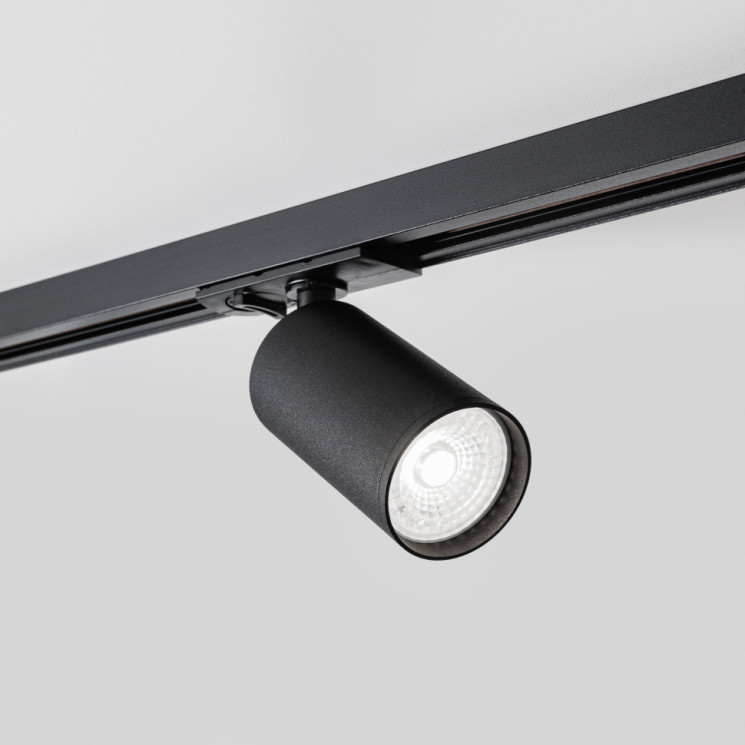 Однофазный трековый светильник под лампу GU10 MKL-1-GU10-B Черный Mikami Lotus