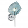 Бра ST-Luce Хром/Светло-голубой E14 1*40W PORTICI             SL1175.111.01